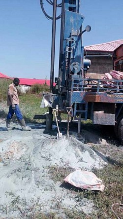 DRILLING SECTION AT NAVY ESTATE, KARISHI, ABUJA.