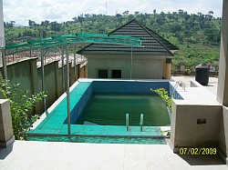 SWIMMING POOL CONSTRUCTION AT MABGLOBAL ESTATE, ABUJA.